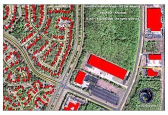 Topographical map from Total staion data
